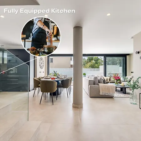 Vacation I Marbesa White Pearl, Two Private Pools, 3min Walk To The Beach, Fastest Wifi, Built In 2024 Villa